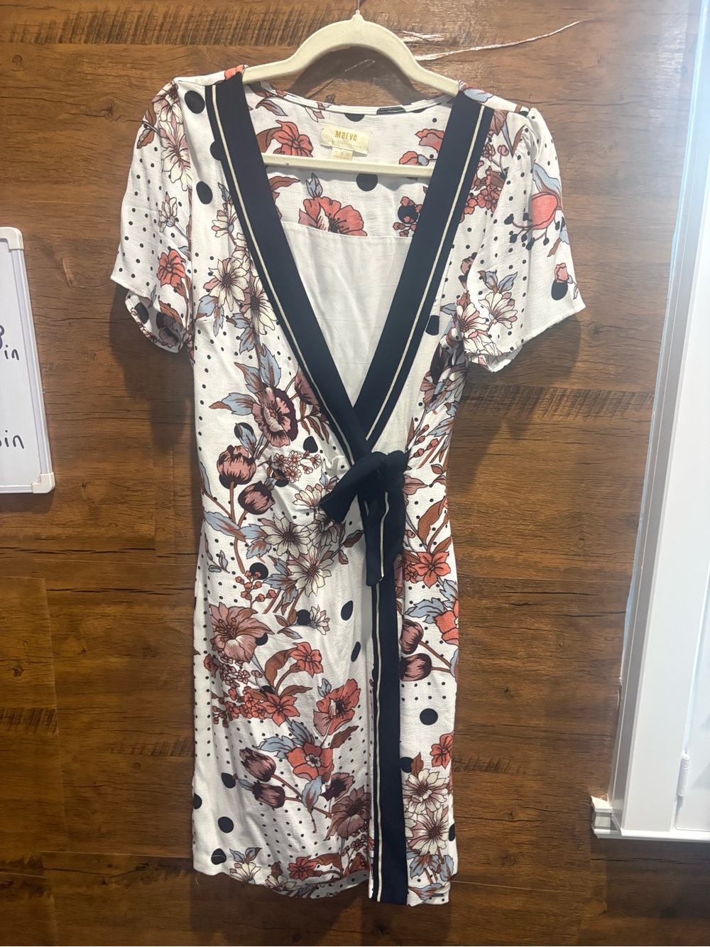 Maeve Aubrey Wrap Dress Size 6 - Picture 4 of 12